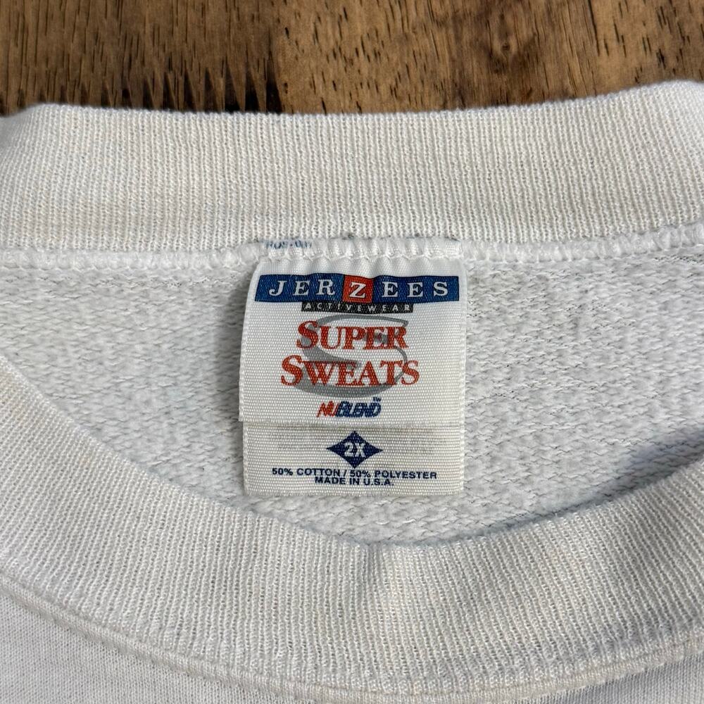 VTG United States Department of Agriculture Sweatshirt Crest White Unisex 2XL - Picture 3 of 11